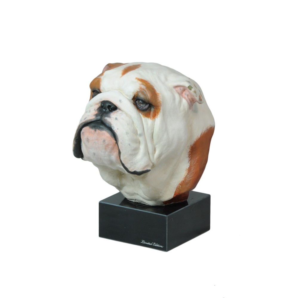 Buldog ręcznie pomalowana statuetka Art-Dog